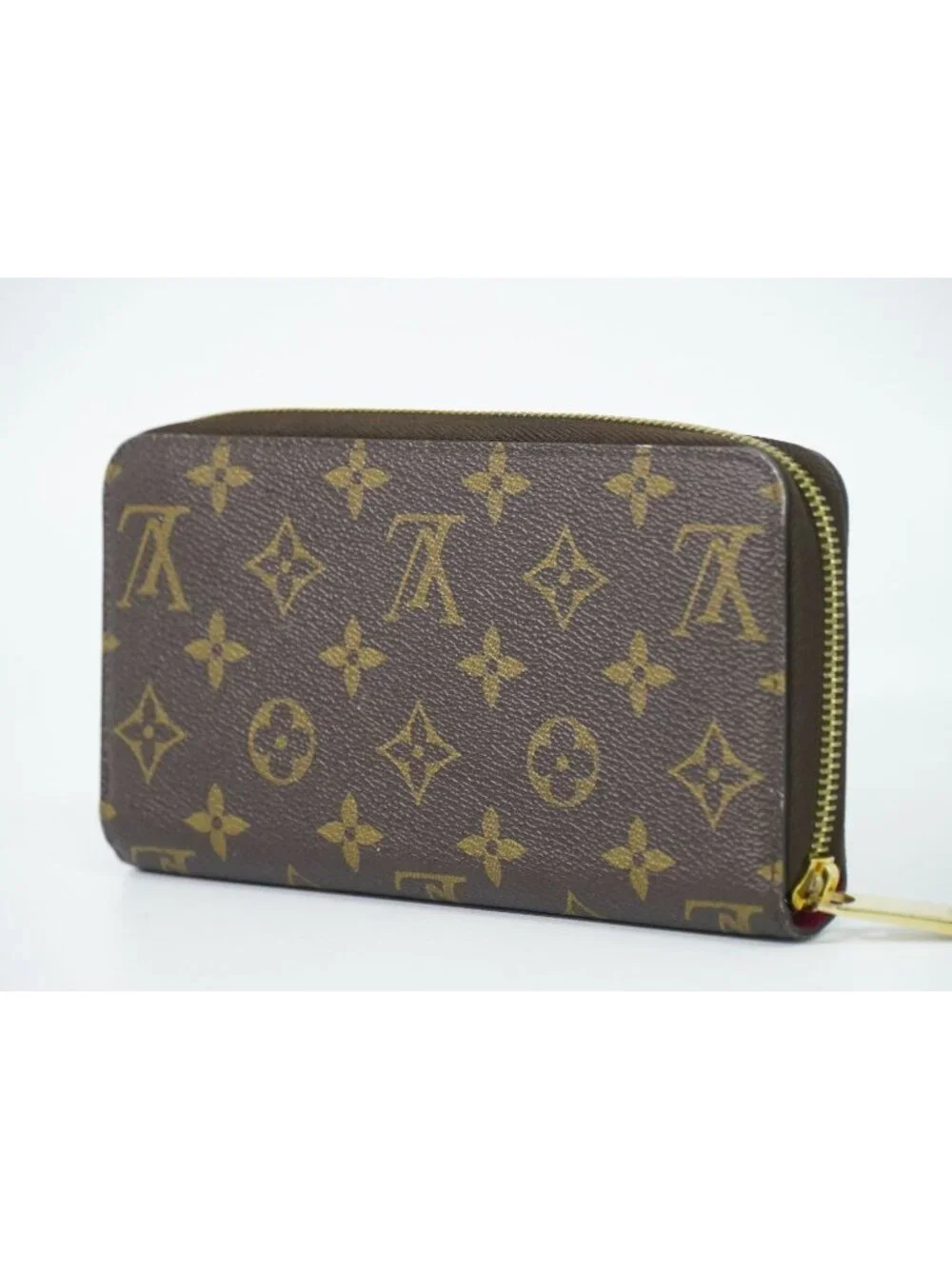 Louis Vuitton LV Zippy Wallet Monogram Lovelock Zip Around Brown Multicolor